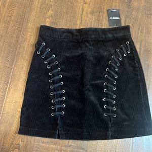 Forever 21 Black Corduroy Skirt